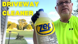 I Tried Zep Cleaner on My Driveway and WOW!