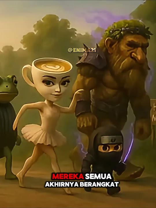 EPS 10 | Balerina ikut Bersama Pasukan tung tung ke hutan mimimi tapi! #anomaly  #anomali #brainrot