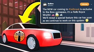 Categorias De Videos Jailbreak Rolls Royce - roblox jailbreak 177 new gangster team update is here