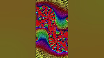 #loop #animation #trippy Crimson Chaos: Techno Tales in Fractal Harmony