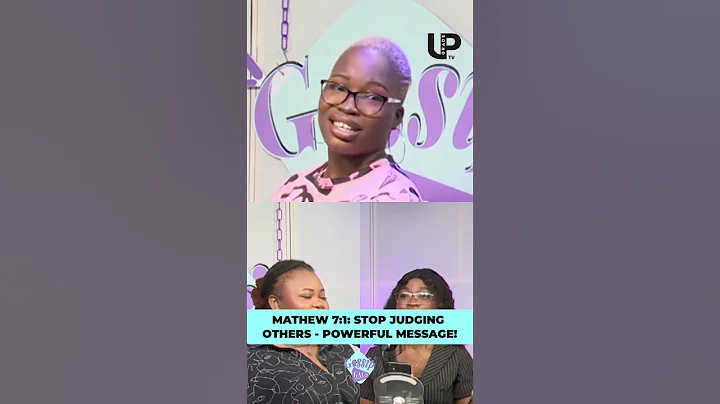Matthew 7:1: Stop Judging Others - Powerful Message! #shorts