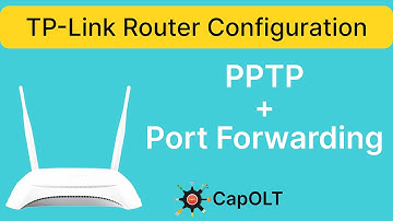 TP-Link Router PPTP + Port  Forwarding For VSOL/Huawei OLT
