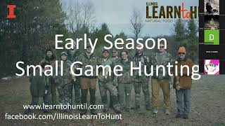 LtH Webinar: Early Season Small Game and Waterfowl Hunting in Illinois