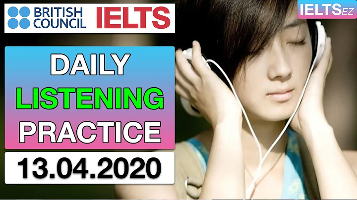 IELTS Listening Practice Test (2020) with Answers #30 | 13.04.2020