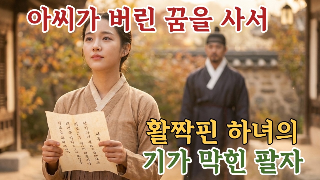 아씨가 버린 꿈을 사서  #조선로맨스 #야담 #전설 #오디오드라마 #팔자역전