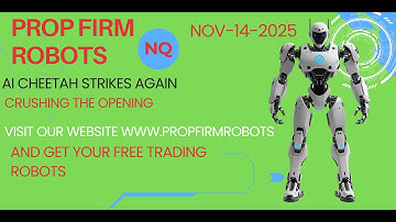 AI AUTOMATED DAY TRADING ROBOT NINJATRADER NQ STOCK MARKET  AI CHEETAH ROBOT . FUTURES TRADING .