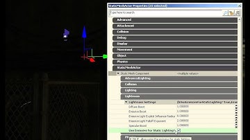 UDK Tutorial Part 53: Simple Level- Adding Emissive Lights 1
