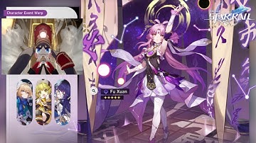 Got Lucky pulling for Fu Xuan and her light Cones | Honkai : Star Rail
