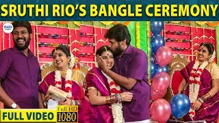 Rio's Special Surprise for Shruthi | Sruthi Rio Bangle Ceremony | Rio Raj | Sruthi Rio | LittleTalks