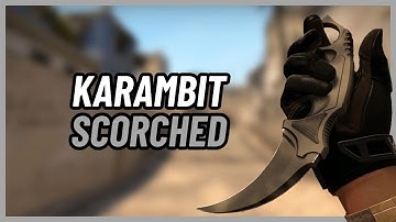 ★ Karambit Scorched | CSGO Knife Showcase