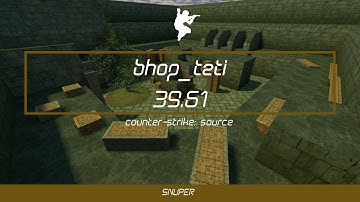 CS:S Bhop | bhop_teti [TAS/Segmented] - 39.61