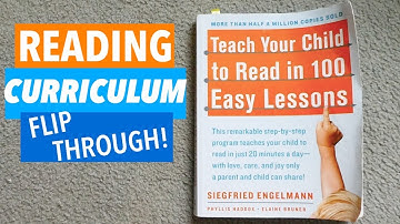 TEACH YOUR CHILD TO READ IN 100 EASY LESSONS! | HOMESCHOOL CURRICULUM REVIEW & FLIP THROUGH