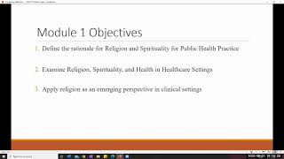 Small Group and Video Case Study Module 1