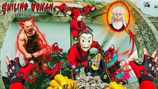 Prison Break  Escaping Smiling Women And Pighead  Chase Pov Horror Film