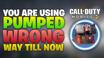 YOU ARE USING PUMPED CLASS WRONG WAY TILL NOW | CODM SEASON 11 COD MOBILE S11 TIPS ON BR CLASS