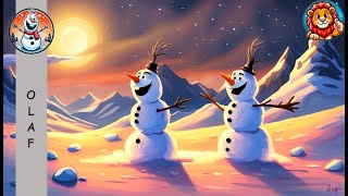Olaf et le petit bonhomme de neige Une aventure glacée | Conte pour enfants