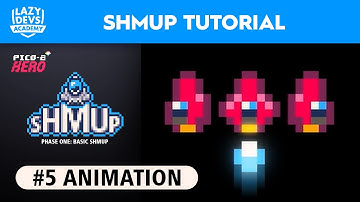 Making a Shmup #5 - Animation - Pico-8 Hero