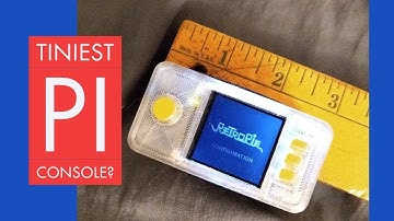 The smallest Raspberry Pi Zero game console?