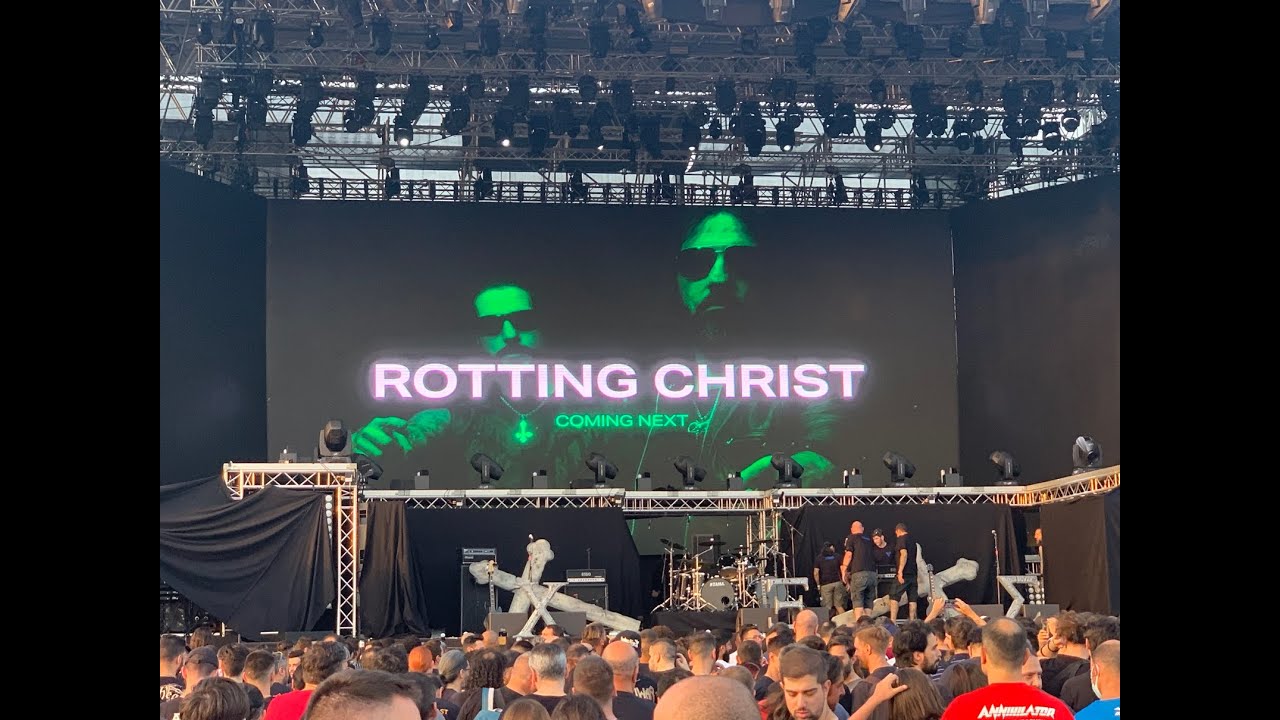 ROTTING CHRIST live in Athens (Release Athens, 22/6/2022)