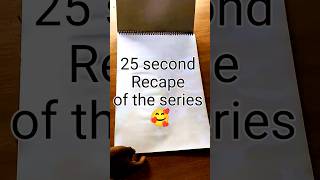 The 25 second recap of my series 😍🤯 waste book upcycling challange