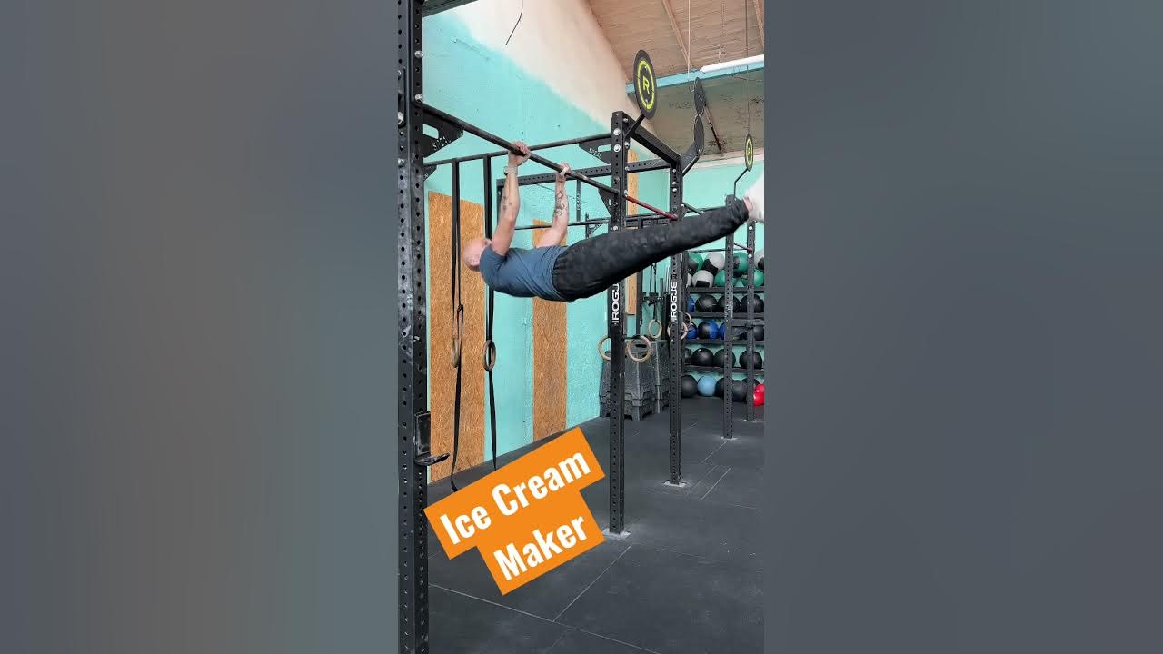 Front lever progression ice cream maker 💪👌calisthenics ongoing… YouTube