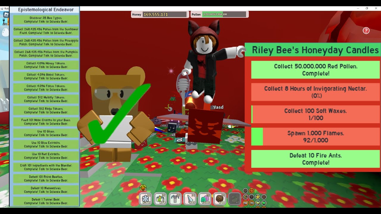Riley Bee Beesmas Quest (Got Translator for Riley Bee!) Honeyday
