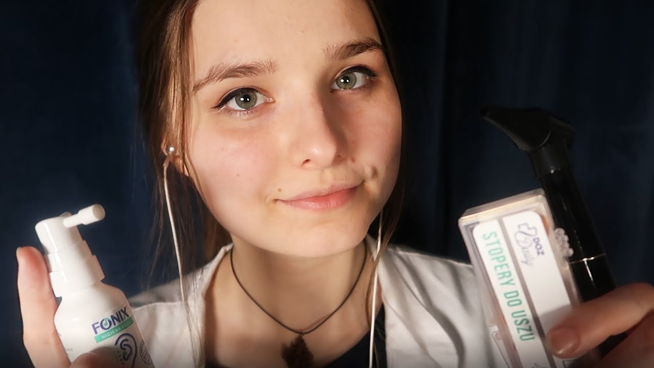 Polish ASMR | Ear Exam | Badam Twój słuch | Doctor Roleplay | Laryngolog | ASMR po polsku