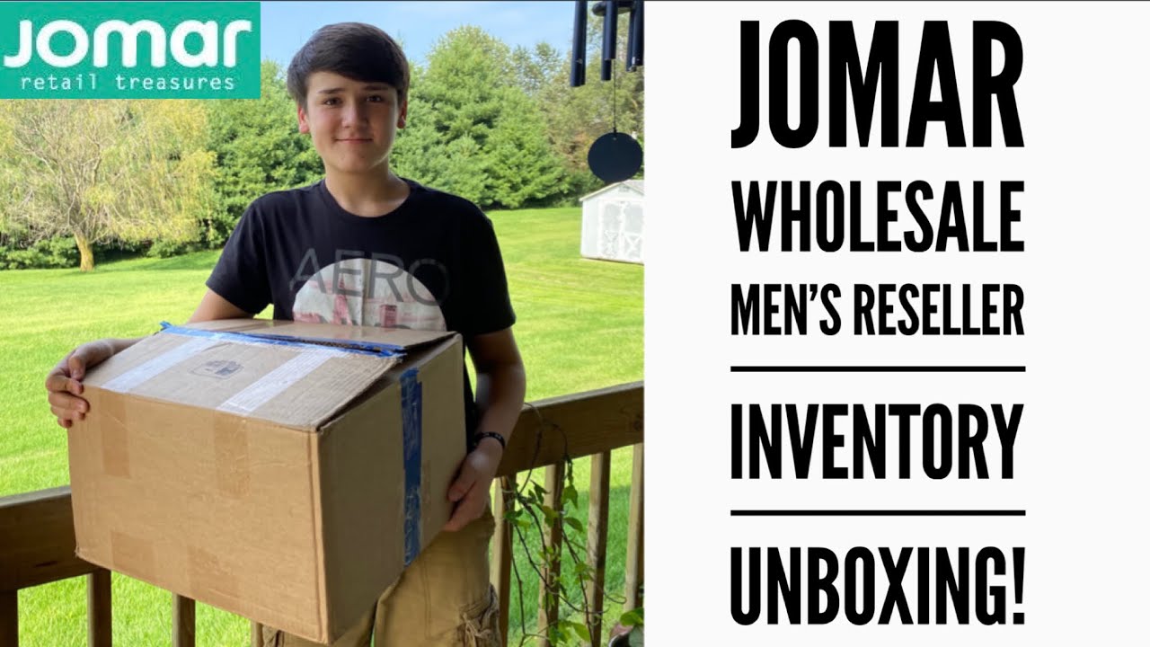 Jomar Wholesale Men’s Clothing Unboxing! Inventory To Resell On Poshmark