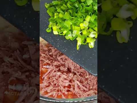 ТАКОЙ ЗАВТРАК ГОТОВЛЮ 3 РАЗА В НЕДЕЛЮ! Все смешал и на СКОВОРОДУ! Быстрый рецепт Завтрака.