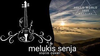 melukis senja (violin cover) #biola