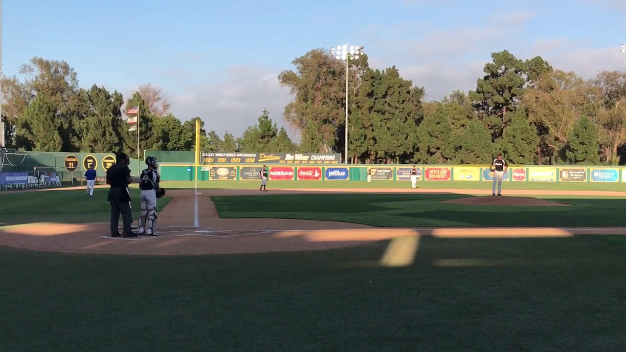 Phil Steering's solo home run in the Sunset Baseball League ...