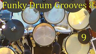 Funky Drum Grooves 8 Pattern 9