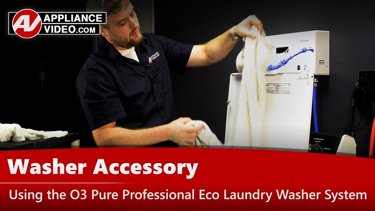Washers that Removes Odors, Mold & Mildew - With Eco Pure system - in ONLY  Water no Detergents 