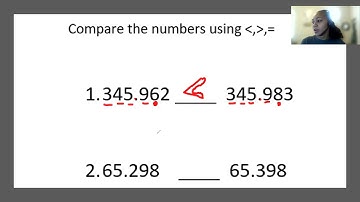 5.NBT.3 Comparing and Ordering Decimals