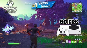Xbox Series S Fortnite RANKED Reload Gameplay (4K 60FPS)