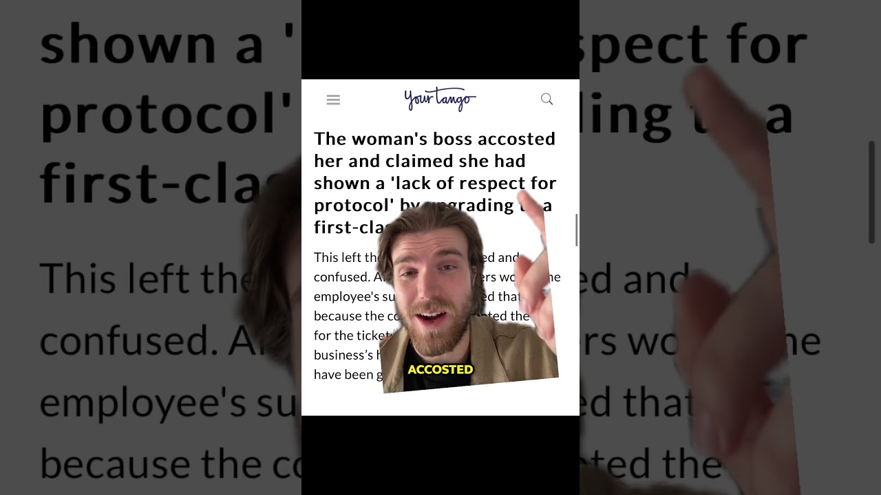 Should this employee have given her first class seat to her boss? #aita