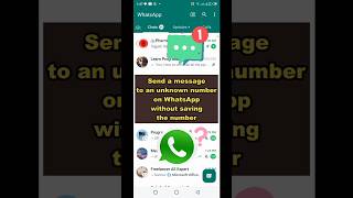 Send Message to Unknown Number on WhatsApp Without Saving Contact screenshot 5