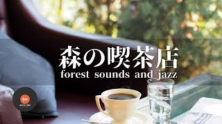 Ambient sounds + JAZZ Gentle forest coffee shop Relaxing work/study CAFE MUSIC - BGM for work