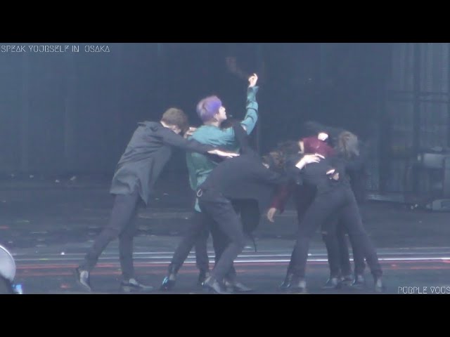 190706 BTS 방탄소년단 FAKE LOVE V 뷔 Focus (4K) @ SPEAK