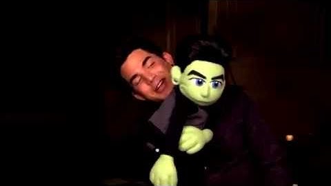 Behind The Scenes: "Puppet Masters" Glee Adam Lambert