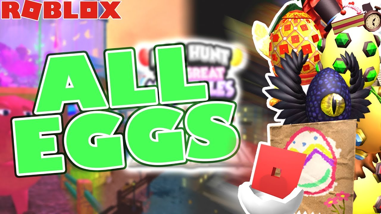 Egg Hunt 2018 All Egg Locations Roblox Youtube - roblox egg hunt 2018 locations every egg where to find it