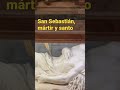 Sepulcro de San Sebastián. Basílica, Roma. #fe #santos #roma #catolicismo #shorts