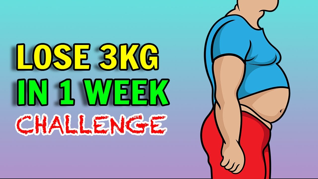 Lose 3kg Of Weight In A Week With This Challenge