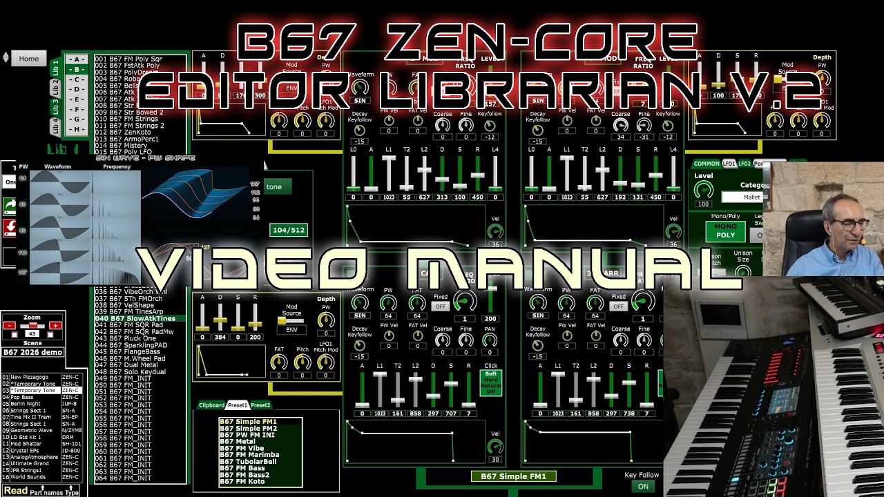 玲音ページ B67 ZEN FM Editor: FM for ZEN-core Instruments