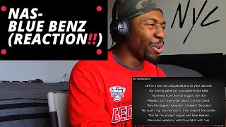 NAS - BLUE BENZ (REACTION!!) NAS CAME BACK HARD!