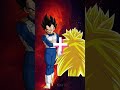 Dragonball characters in super saiyan 3 mode short dbs ssj3