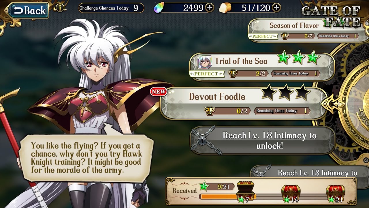 Langrisser - Luna Gate of Fate: Devout Foodie
