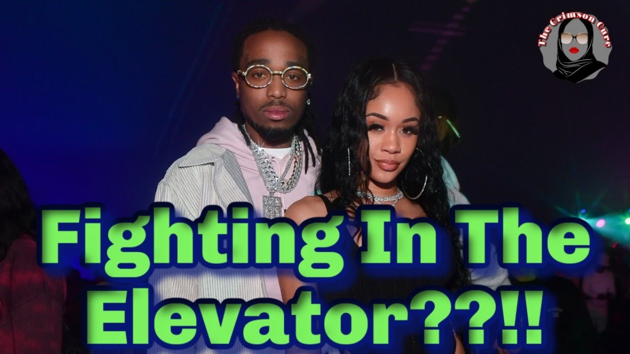 Saweetie And Quavo Elevator Fight YouTube