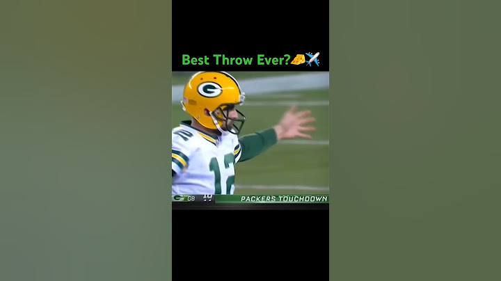 Is this the BEST THROW in NFL History? #sports #jets #aaronrodgers #nyjets #football #nfl #football