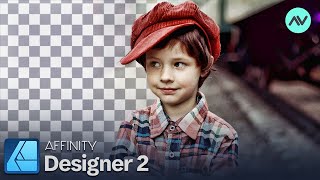 How To Remove Background in Affinity Designer | Affinity Designer Tutorial